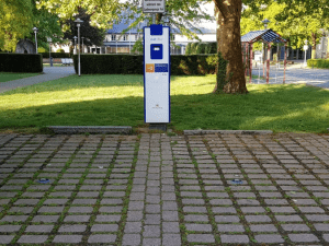 &Uuml;ber Parksensoren zeigt eine App an, wo Autofahrer parken k&ouml;nnen.